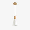 Pendant lights hanging over a kitchen island