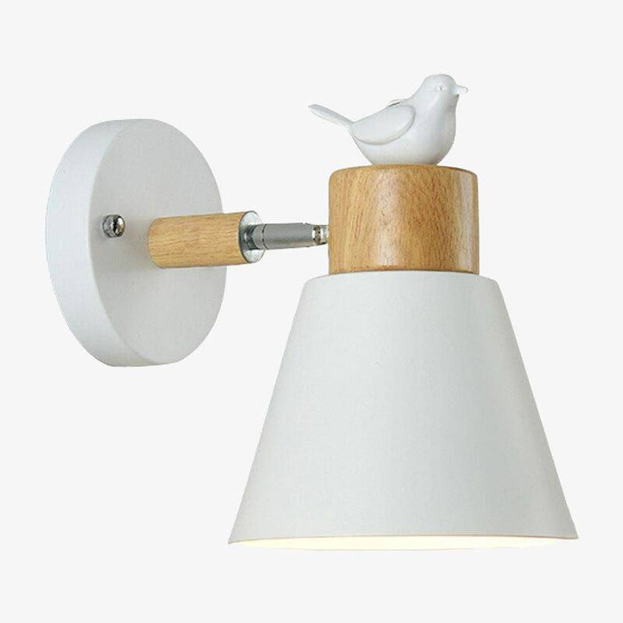 Bird wall light
