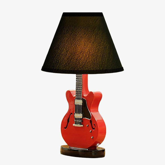 Guitar table lamp