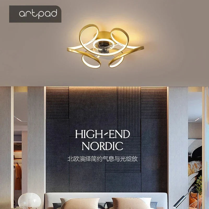 LED ceiling fan light