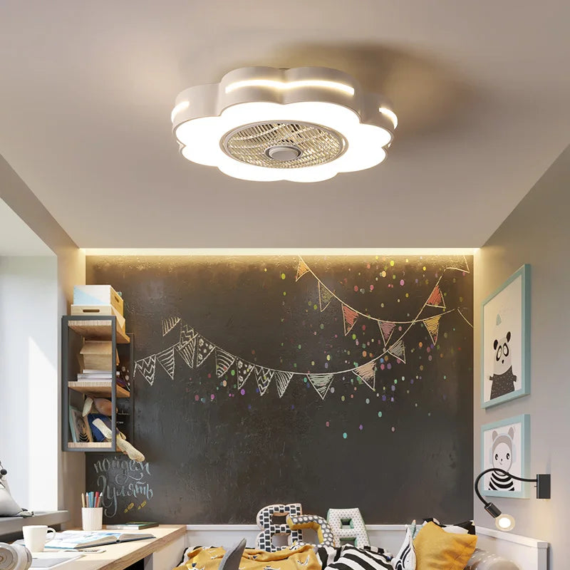 Pink blue ceiling light