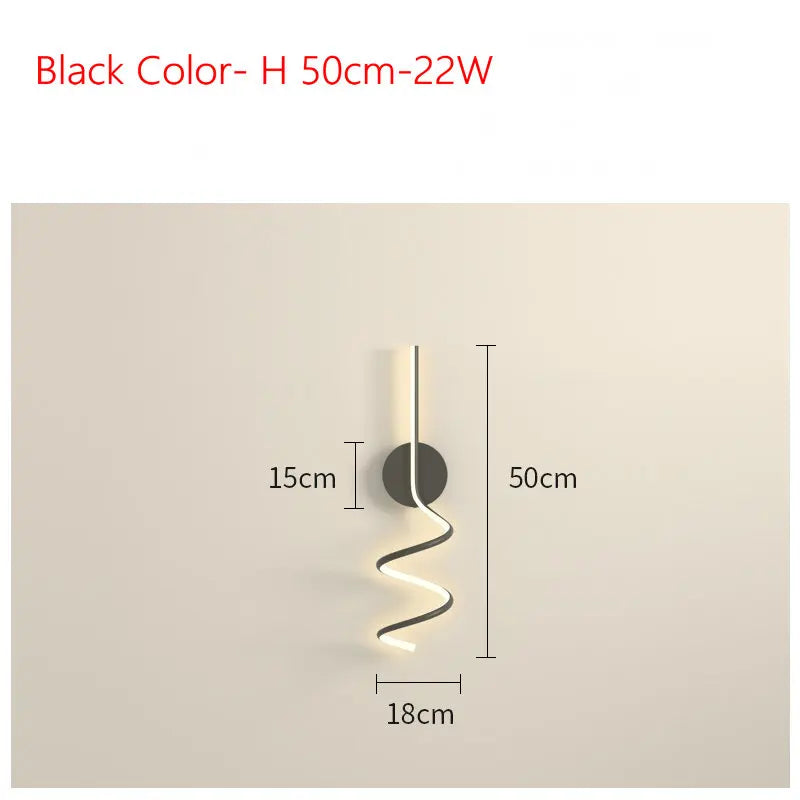 Scandi Spiral Light, view 11