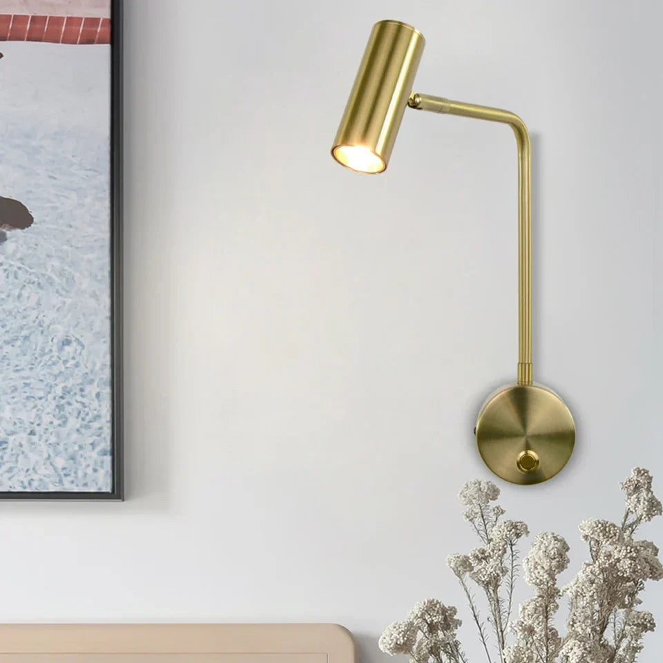 Adjustable Gold LED Light, view 8