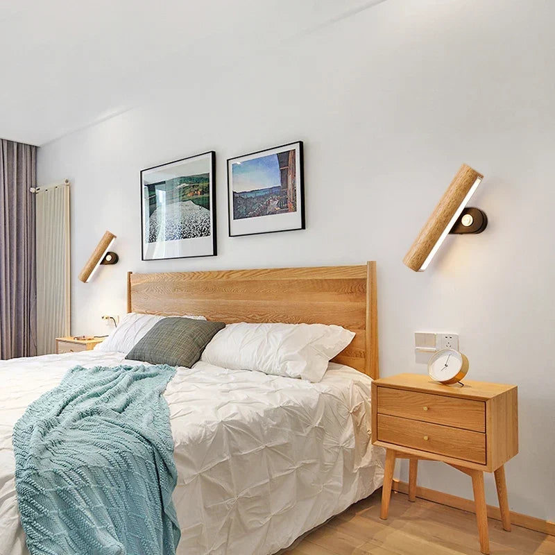 Nordic Wood Dimmable Light, view 4