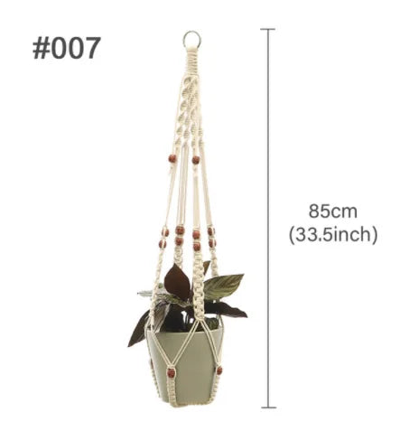Macrame Pot Hanger, view 20