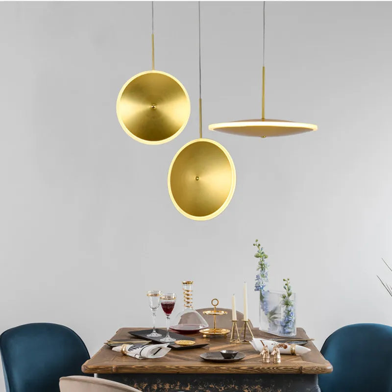 Nordic Metal LED Pendant, view 4