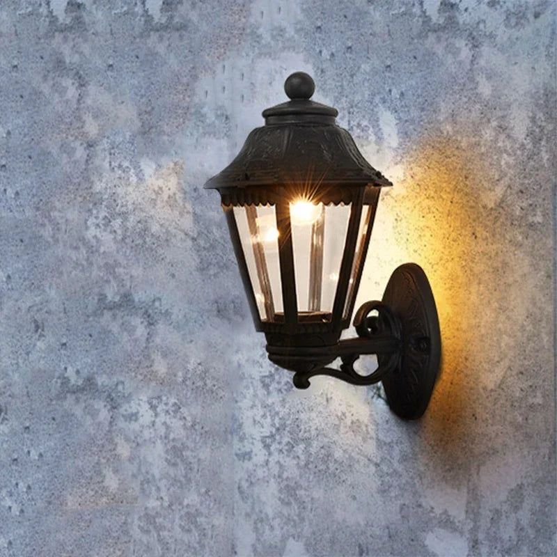 Italian design outdoor villa wall light