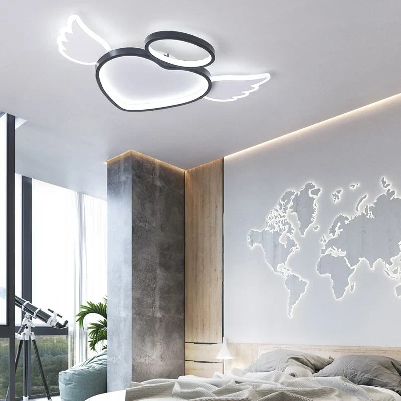 Modern flush mount