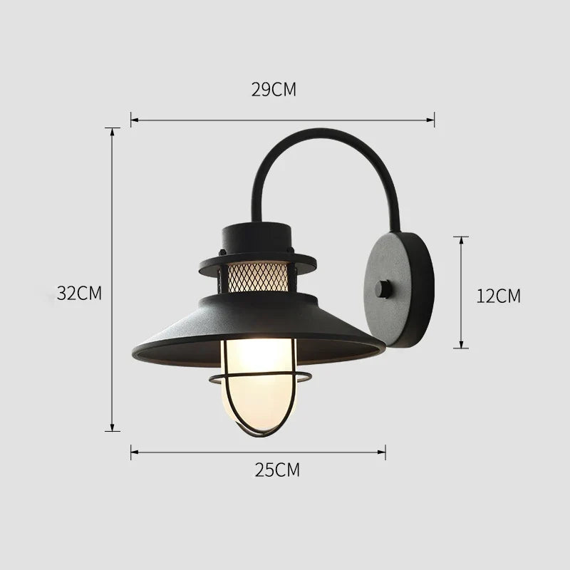 Retro Outdoor Wall Lantern, view 9