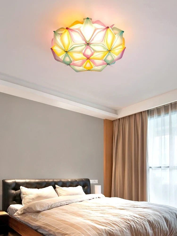 Dimmable remote flush mount
