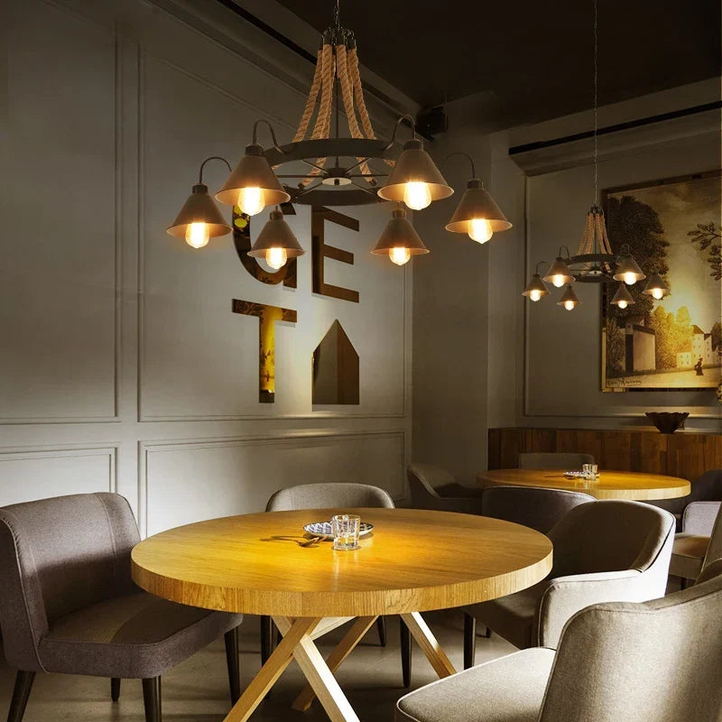 Loft chandelier