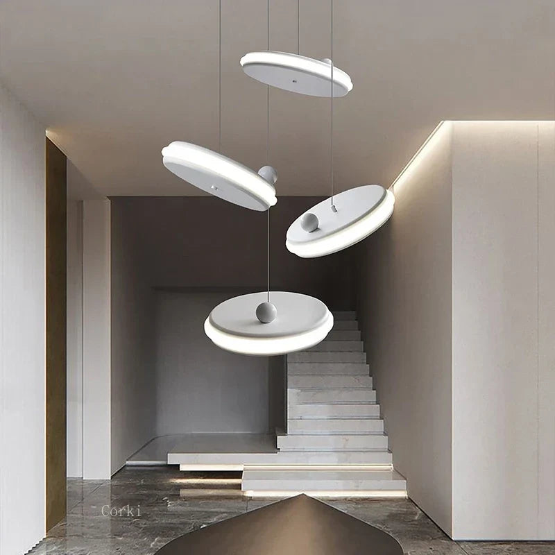 Minimal white pendant