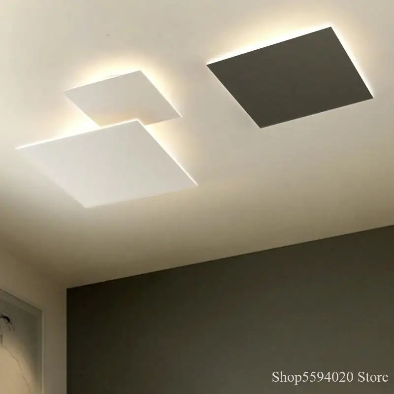 Square LED ceiling light