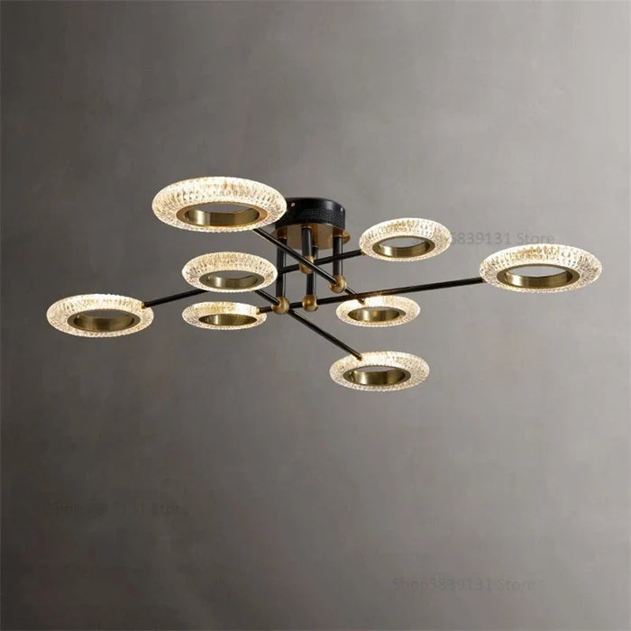 Copper ceiling light