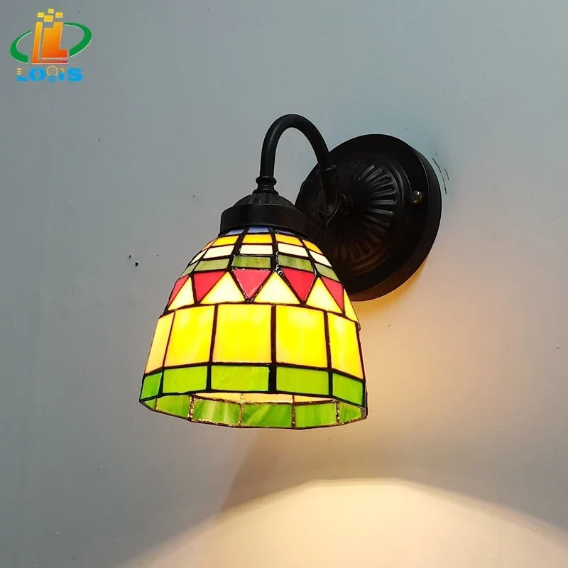 Glass sconce