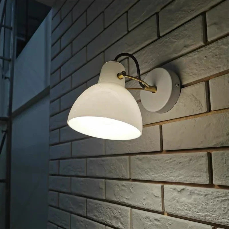 Acrylic outdoor sconce