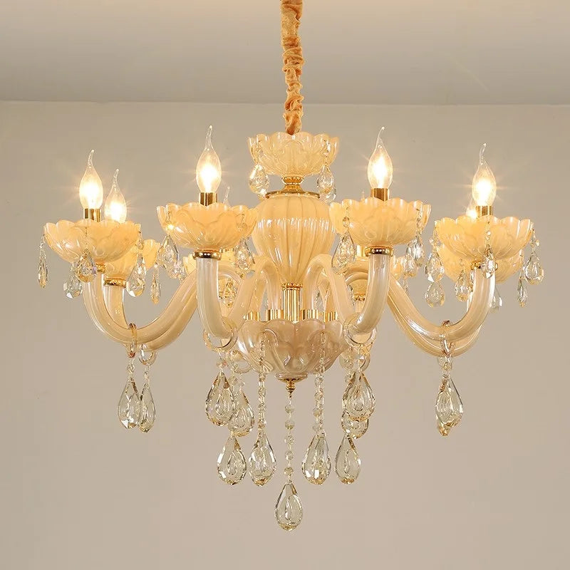 European crystal chandelier