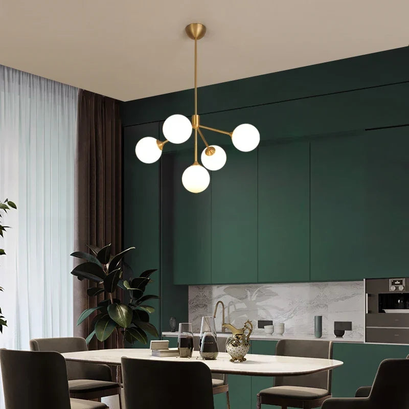 Gold sputnik light