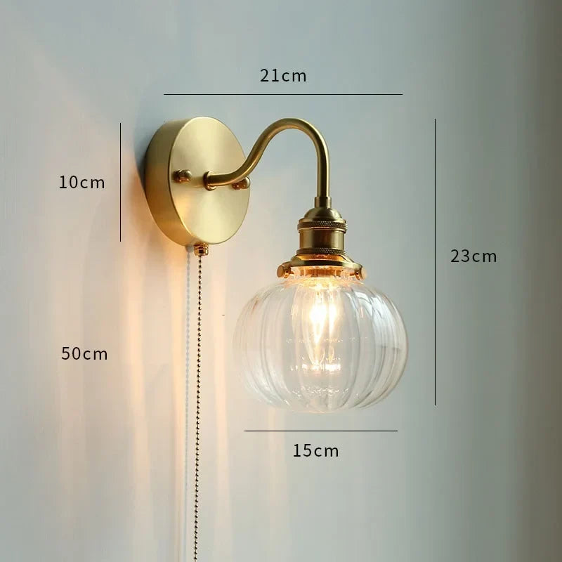 Glass Flower Wall Light, view 21