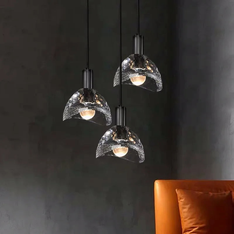 K9 crystal LED pendant
