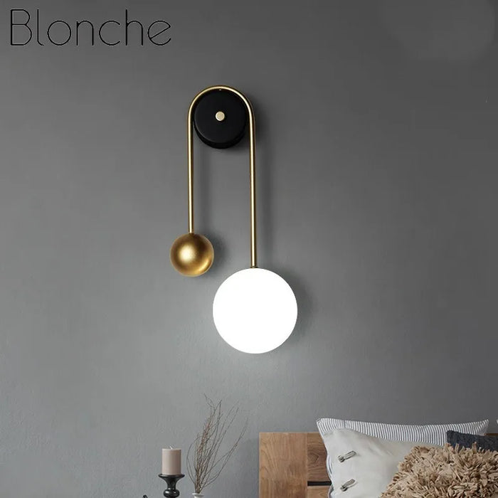 3-light bedside lamp