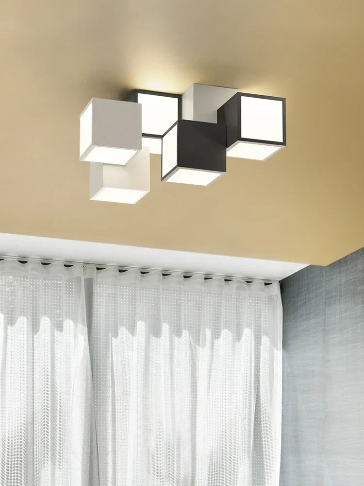 Square LED ceiling light