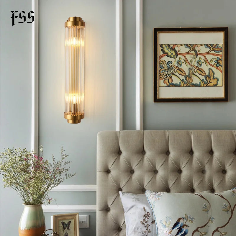 Modern Crystal Glass Light, view 3