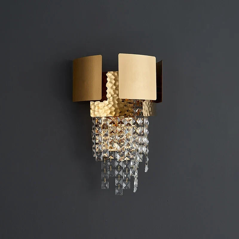 Crystal Bedside Wall Light, view 3