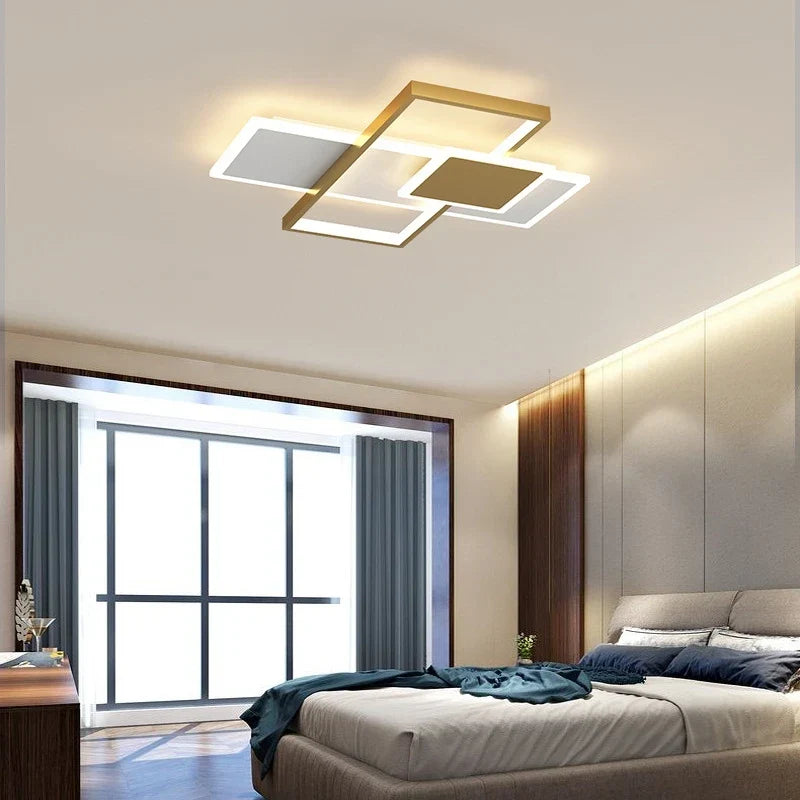 Modern flush mount