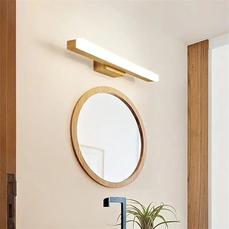 Nordic Wood Linear Sconce, view 4