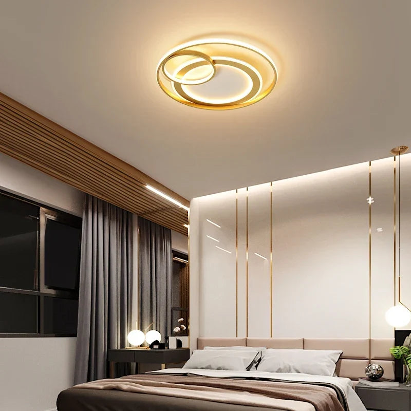 Square Nordic ceiling light