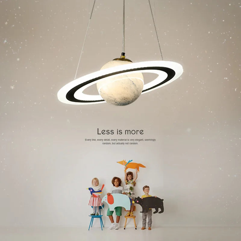 Kids glass ball pendant