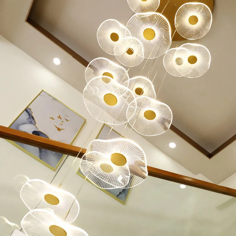Acrylic LED Chandelier, view 3