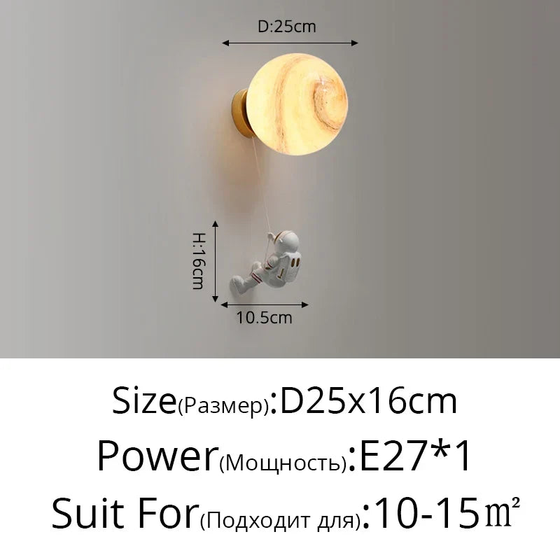 Copper Moon Kids Sconce, view 13