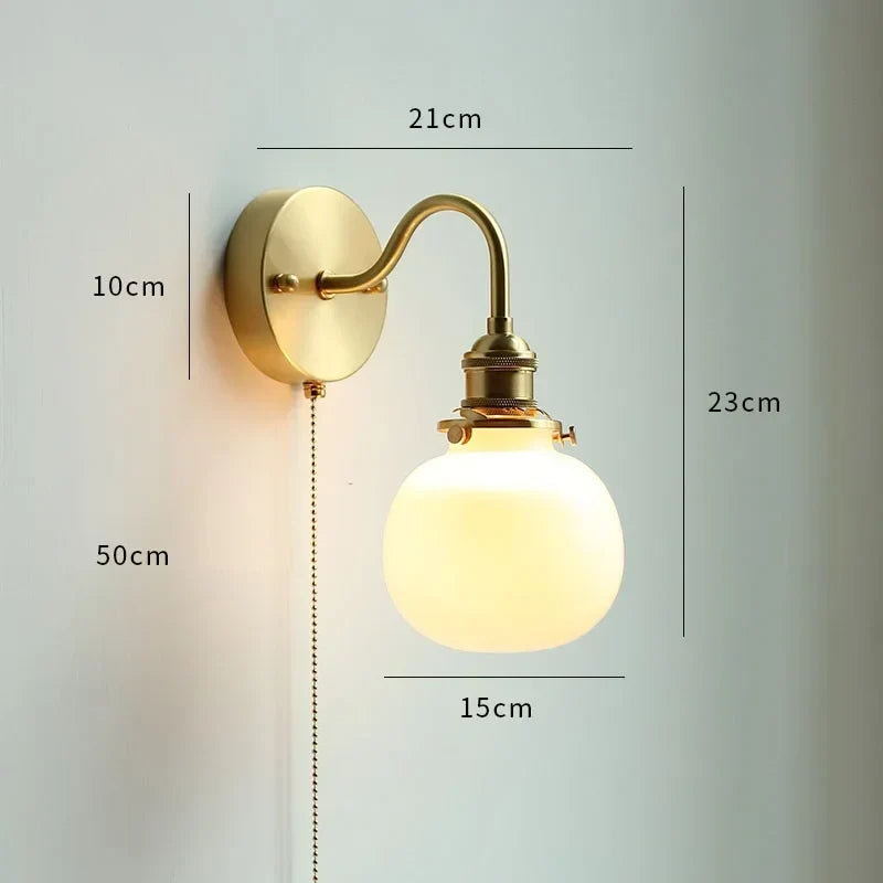 Glass Flower Wall Light, view 22