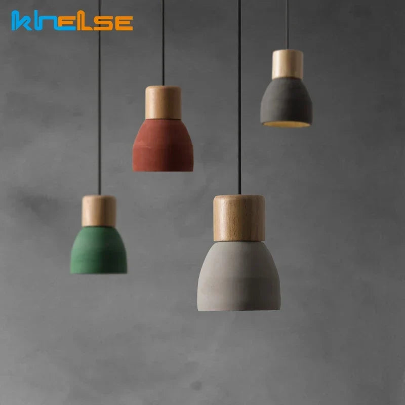 Concrete loft pendant