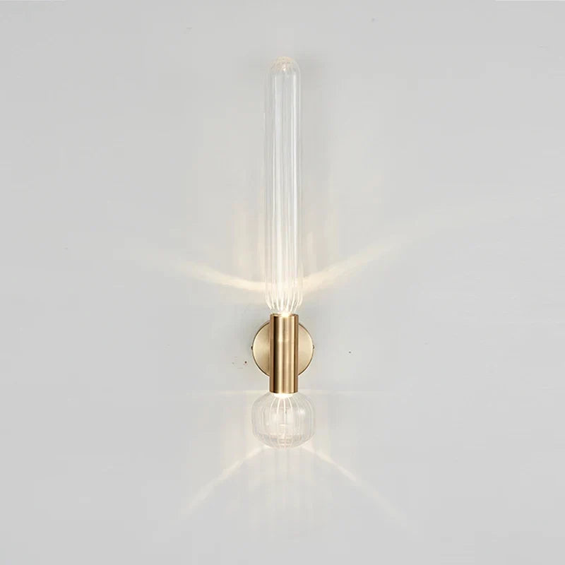 G9 glass sconce