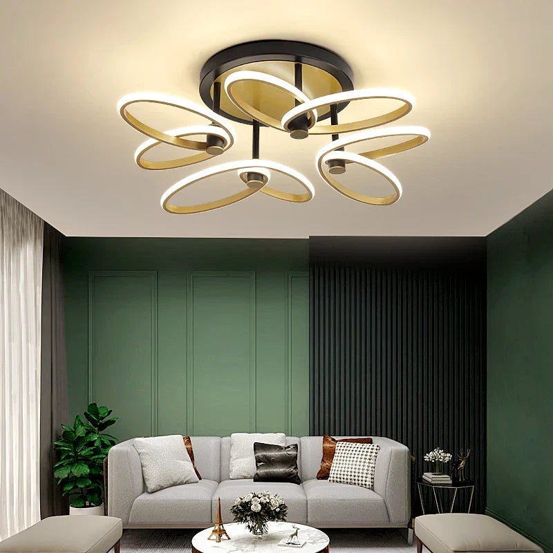 Dimmable LED flush mount