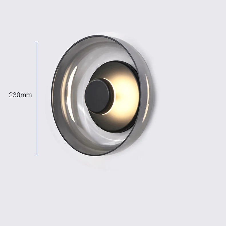Scandinavian Glass Light, view 8