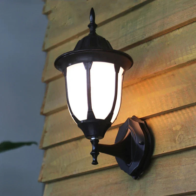 Black garden lantern