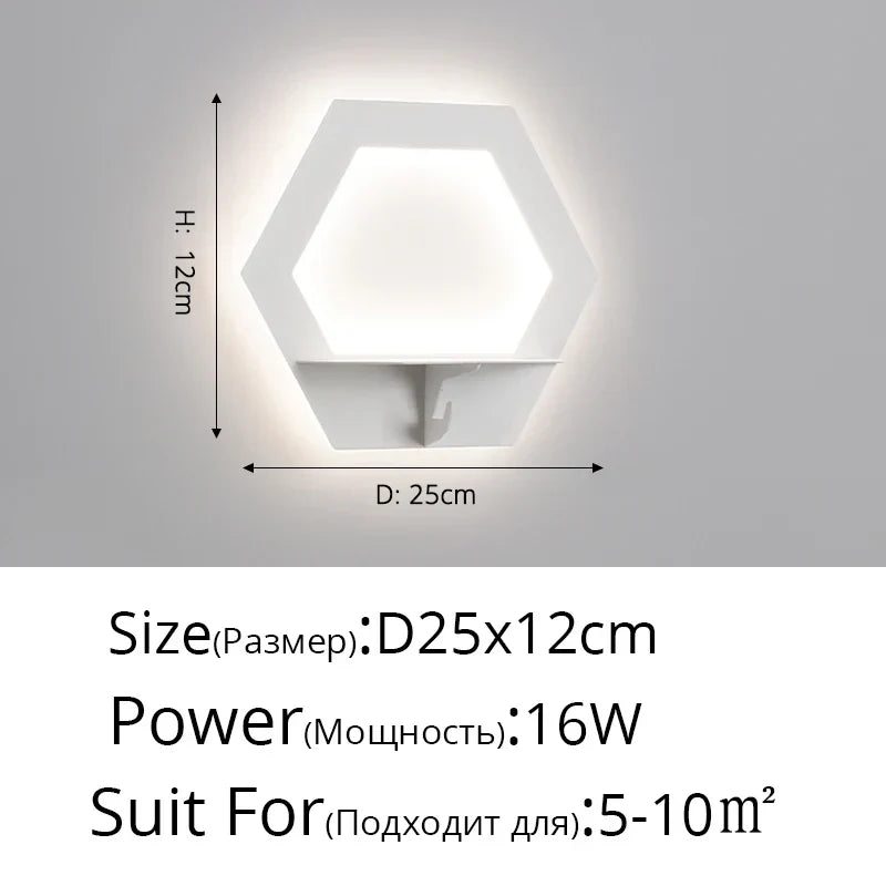 Nordic Shelf Wall Light, view 15