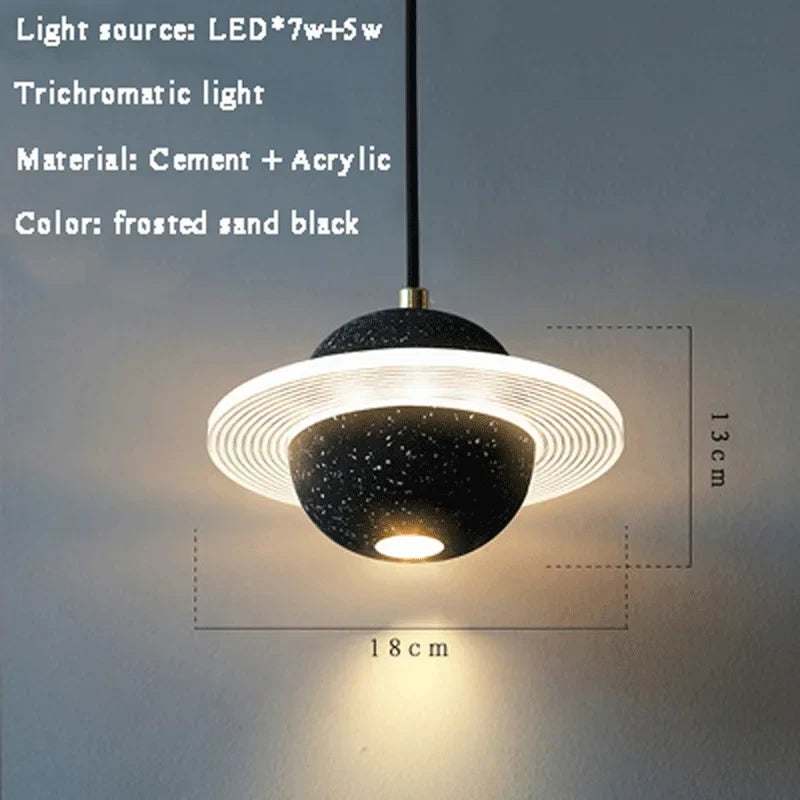 Industrial Star Pendant, view 7