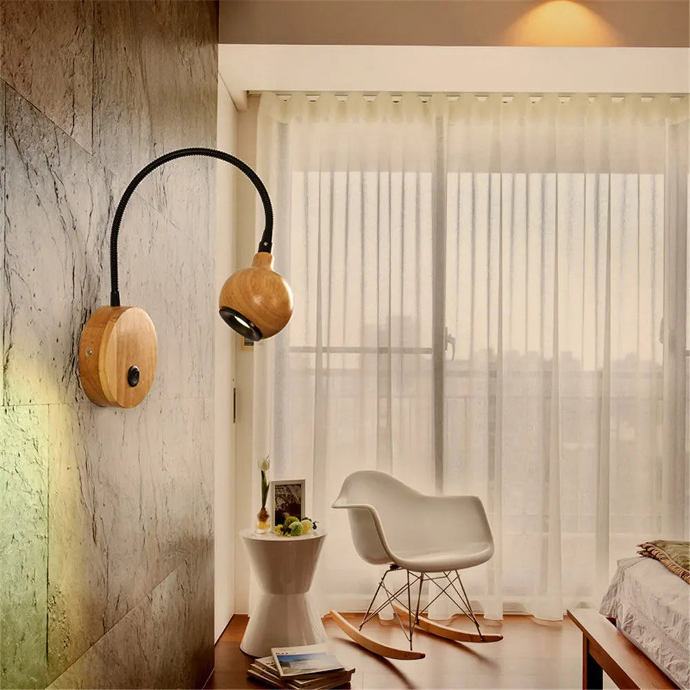 White Nordic sconce