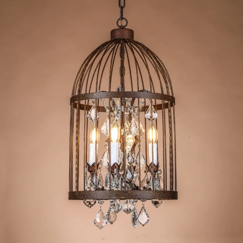 Empire crystal chandelier