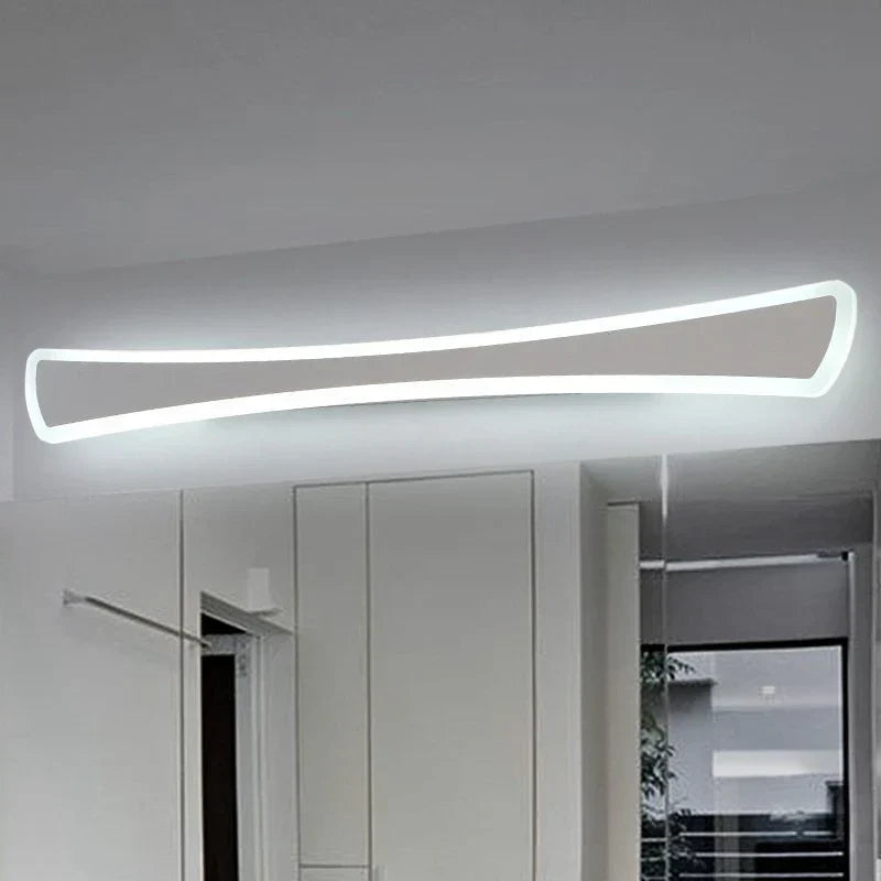 Modern mirror LED wall light