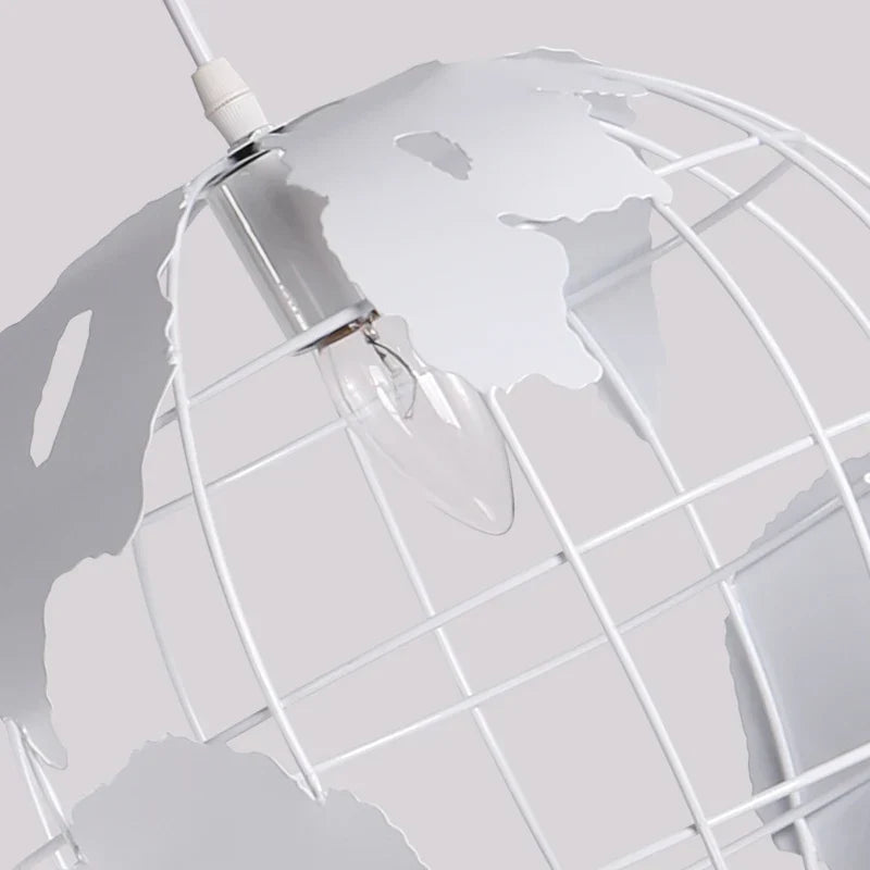 Retro Globe Pendant, view 5