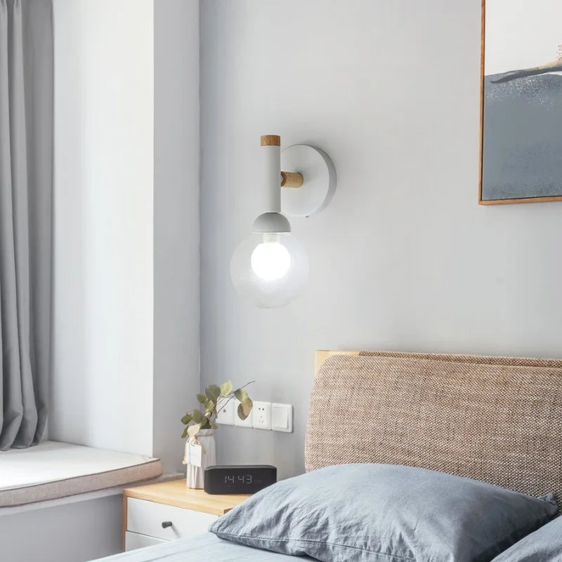 Hotel bedside lamp