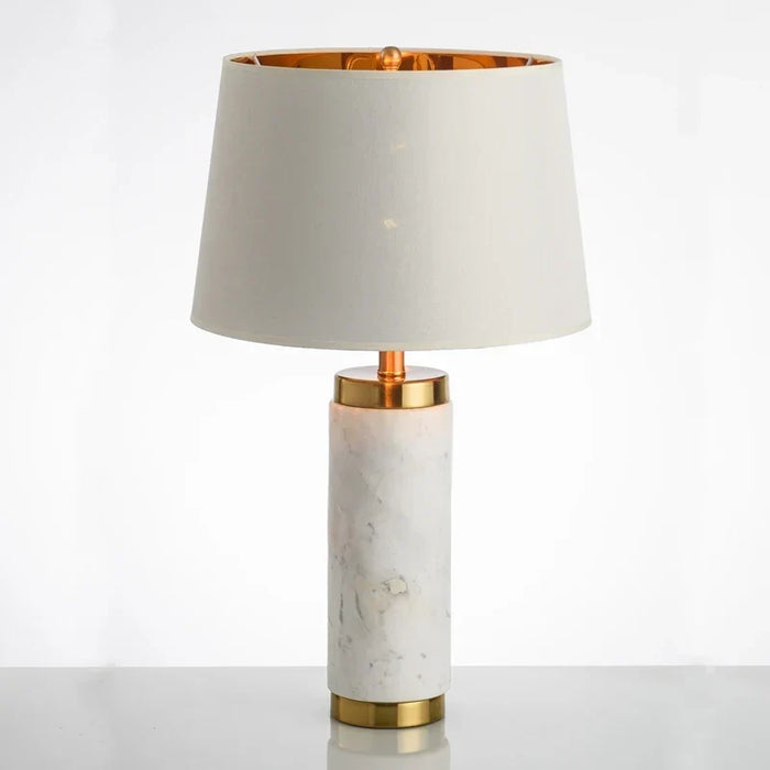 Fabric desk lamp