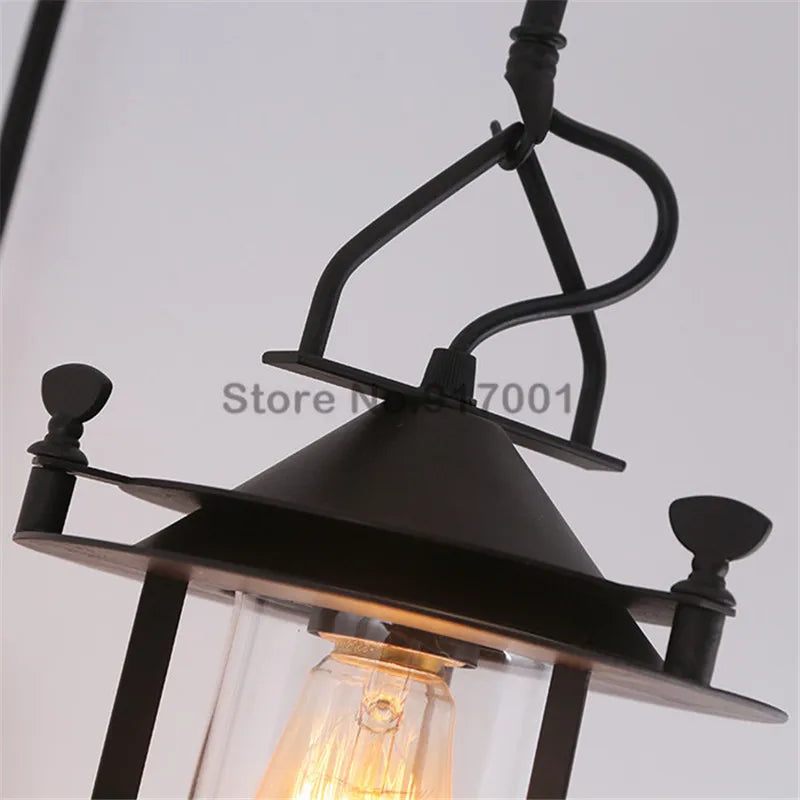 Black metal sconce