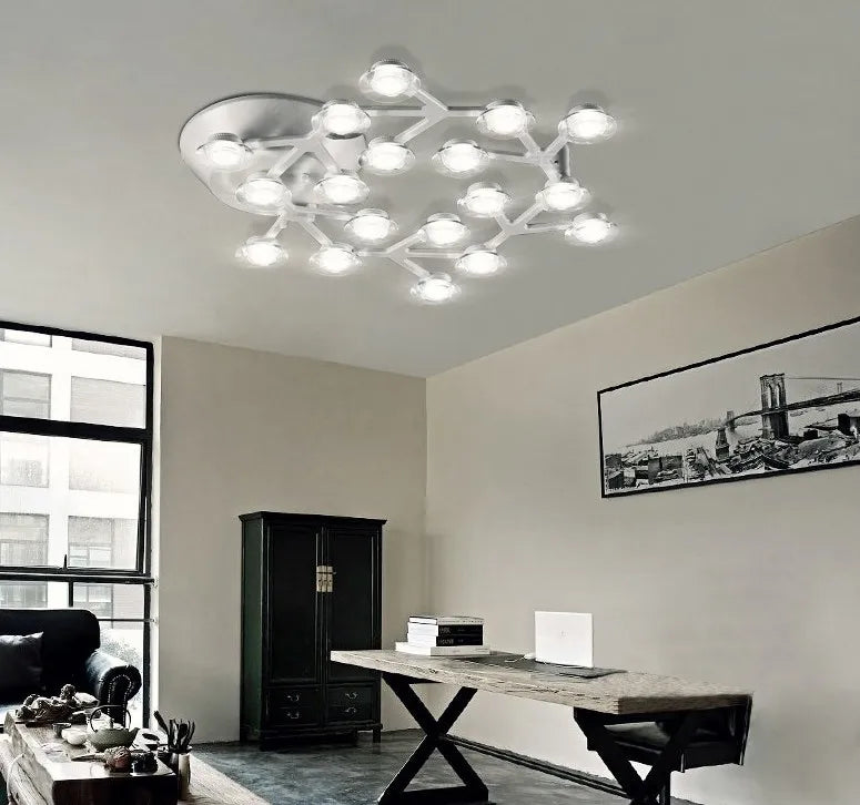 Plum blossom ceiling light